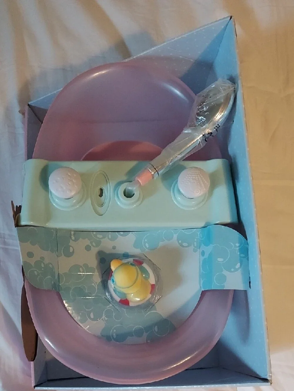 Baby Born Musical Foaming Bathtub - Pink